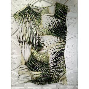 Worthington Sz. M Sleeveless Tank Top Slanted Neckline